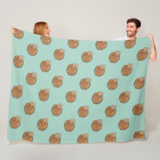 Cobertor De Velo Cozy Gingy Gingerbread Christmas Fleece Blanket