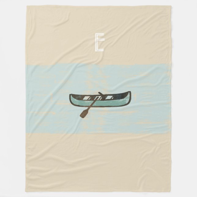 Cobertor De Velo Cozy Mint Beige Pescador Pescador (Frente)