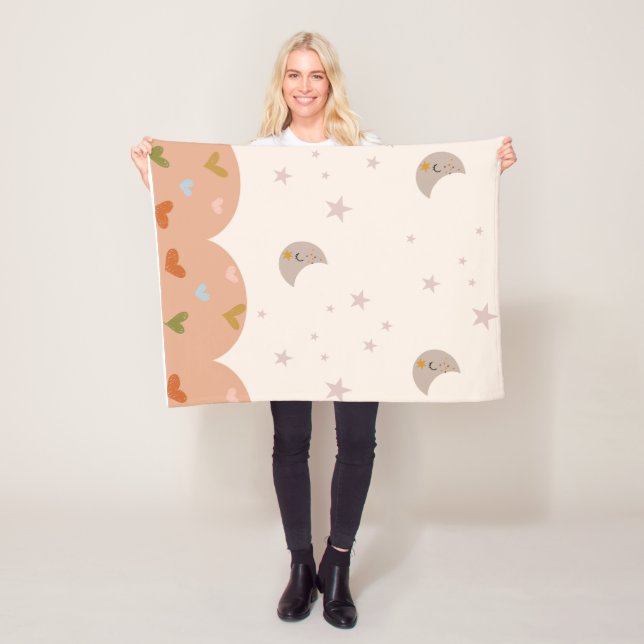 Cobertor De Velo Cozy Moonlit Dreams Fleece Blanket (In Situ)
