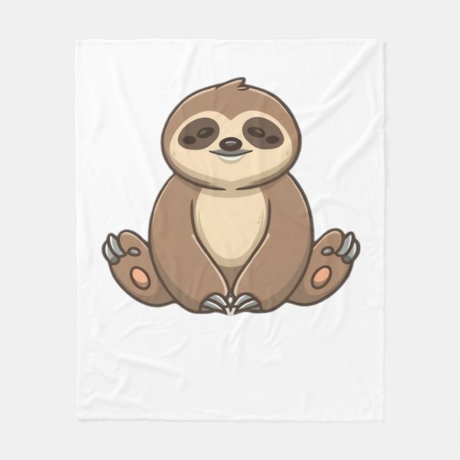 Cobertor De Velo Cozy Sloth Classic T-Shirt (Frente)
