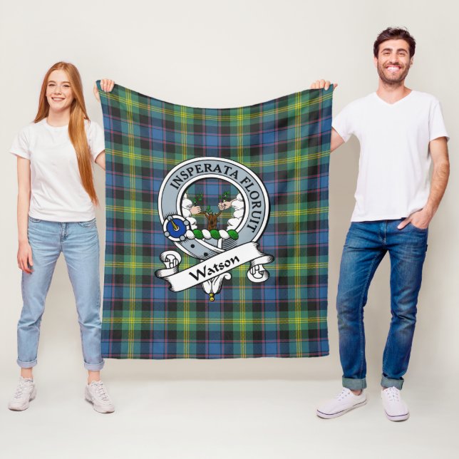 Cobertor De Velo Crachá de Clã Antigo  Tartan Xadrez (In Situ)