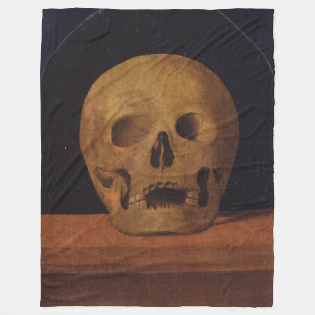 Cobertor De Velo Crânio humano (por Mariotto Albertinelli) (Frente)