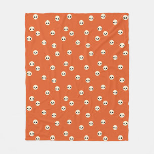 Cobertor De Velo Crânios Bonitos Fleece Blanket