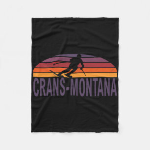 Cobertor De Velo Crans-montana Snowboard - Suiça dos Alpes Suíços