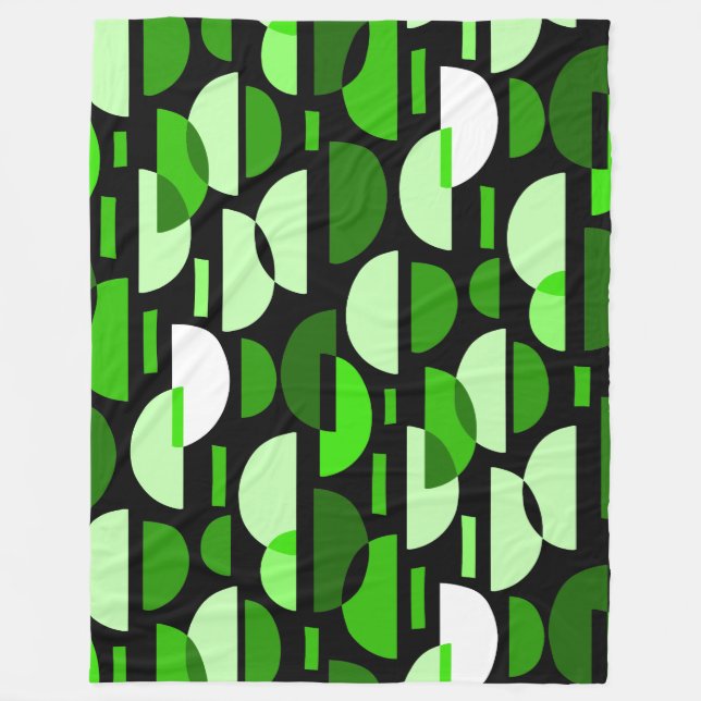 Cobertor De Velo Crescent Pattern 010921 - Grass Green (Frente)