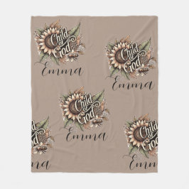 Cobertor De Velo Criança de Deus