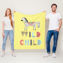 Criança Selvagem, Escandinava, Cavalo Amarelo