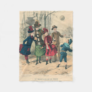 Cobertor De Velo Crianças Antigas Familiares Vitorianas