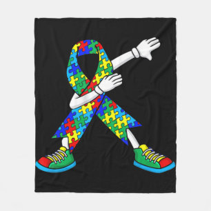 Cobertor De Velo Crianças Autismo Sensibilização Meninos Crianças D