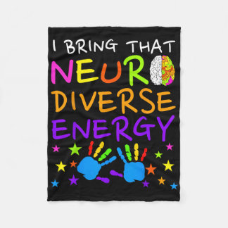 Cobertor De Velo Crianças da Neurodiversidade Meninos Autismo Sensi