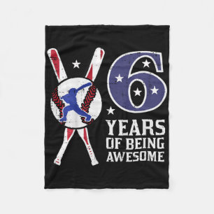 Cobertor De Velo Crianças de 6 anos sendo incríveis Bandeira Byseby