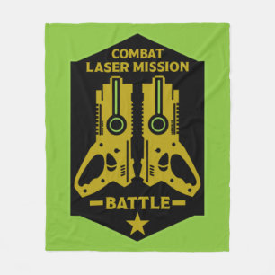 Cobertor De Velo Crianças de Missão de Combate à Tag Laser