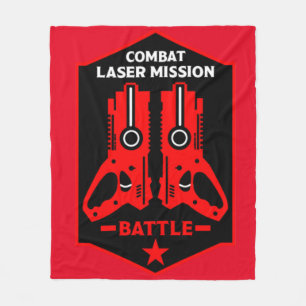 Cobertor De Velo Crianças de Missão de Combate à Tag Laser