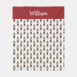 Cobertor De Velo Crianças de Natal Personalizadas