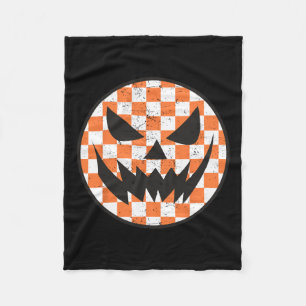 Cobertor De Velo Crianças de Trendy do Rosto de Halloween com Padrã