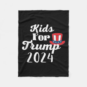 Cobertor De Velo Crianças Para Eleição De Trump 2024 _1