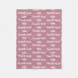 Cobertor De Velo Crianças Personalizadas Fleece Blanket