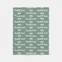 Crianças Personalizadas Fleece Blanket
