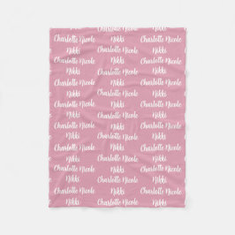 Cobertor De Velo Crianças Personalizadas Fleece Blanket