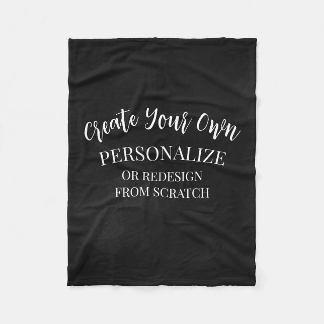 Cobertor De Velo Criar um personalizado (Frente)