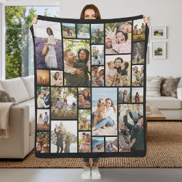 Cobertor De Velo Crie a sua própria coleção de fotos personalizada 