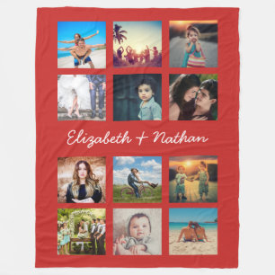 Cobertor De Velo Crie As Suas Memórias Personalizadas De Colagem De