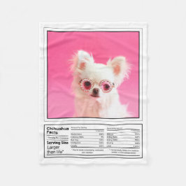 Cobertor De Velo Crie seus próprios fatos de crias de cães Chihuahu