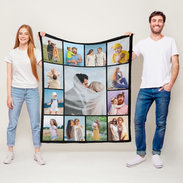 Cobertor De Velo Crie Sua Própria Colagem De Fotos 13 (In Situ)