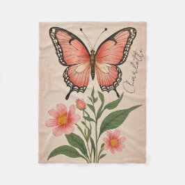 Cobertor De Velo Crimson Serenade Personalizado