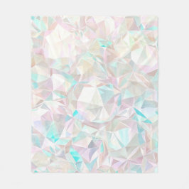 Cobertor De Velo Cristal pastel iridescente