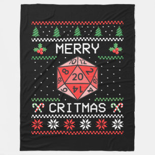 Cobertor De Velo Critérios de feliz II - Natal Feio