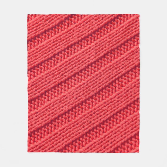 Cobertor De Velo crochê de stripy (Frente)