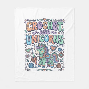 Cobertor De Velo Crochet Unicórnio e Adesivo Kawaii de Unicórnios e