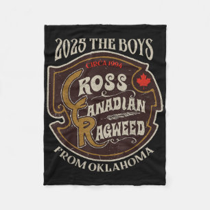 Cobertor De Velo Cross Canadense Ragweed The Boys From Oklahoma Con