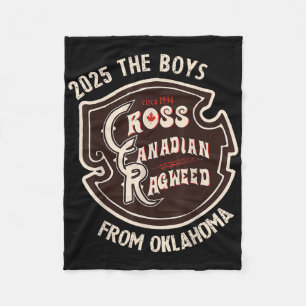 Cobertor De Velo Cross Canadense Ragweed The Boys From Oklahoma Con