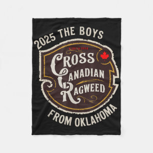 Cobertor De Velo Cross Canadense Ragweed The Boys From Oklahoma Con