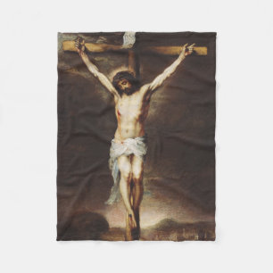 Cobertor De Velo Crucificação por Bartolome Esteban Murillo
