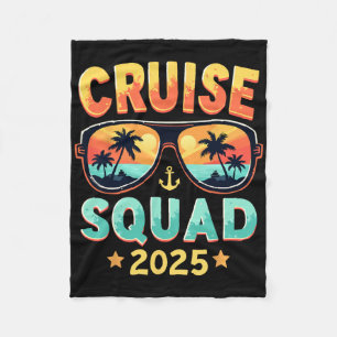 Cobertor De Velo Cruise Squad 2025 Trip Ship Family Matching Summer