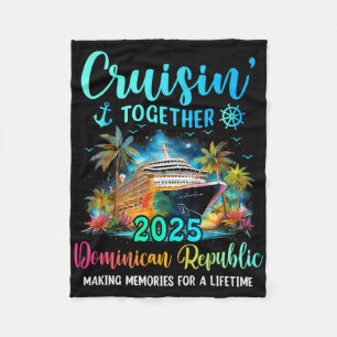 Cobertor De Velo Cruisin' Together República Dominicana 2025 Famíli