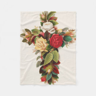 Cobertor De Velo Cruz de rosas, ilustração da era vitoriana