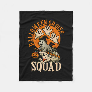 Cobertor De Velo Cruzeiro Assustador Cruise Halloween Squad Fantasi
