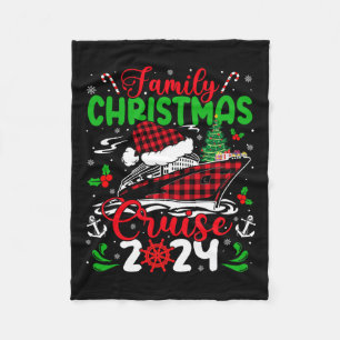Cobertor De Velo Cruzeiro de Natal da Família 2024, Xadrez do Quadr
