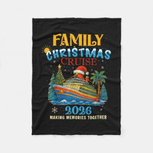 Cobertor De Velo Cruzeiro de Natal em Família 2026 Combinando Famíl