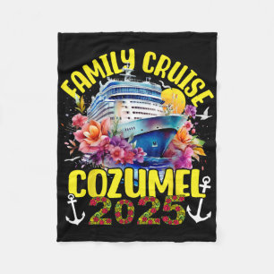 Cobertor De Velo Cruzeiro em Família 2025 Cozumel México Viagem de