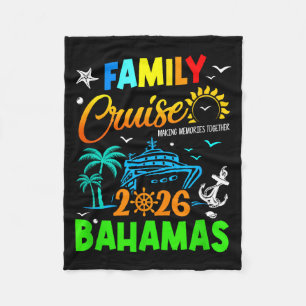 Cobertor De Velo Cruzeiro em Família 2026 Bahamas Navegando Juntos