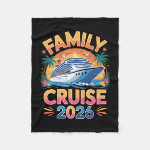 Cobertor De Velo Cruzeiro em Família 2026 Cruising Divertido 1 