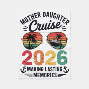 Cobertor De Velo Cruzeiro Mãe Filha 2026 Viagem de Férias Combinand