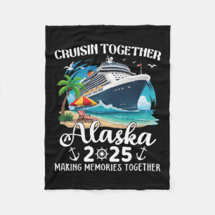 Cobertor De Velo Cruzeiro no Alasca 2025 Cruisin Juntos Família Cor