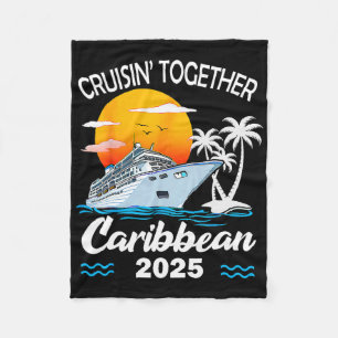 Cobertor De Velo Cruzeiro no Caribe Cruisin Together 2025 Férias em