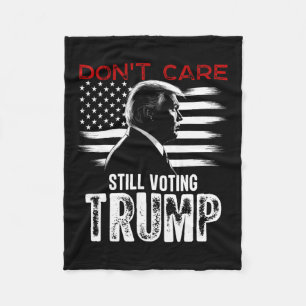 Cobertor De Velo Cuidado Ainda Votando Presentes De Camisa